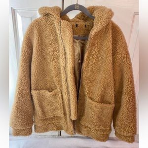 Shein teddy jacket